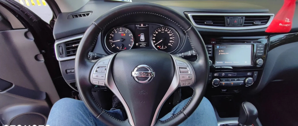 Nissan Qashqai cena 51800 przebieg: 39500, rok produkcji 2014 z Wschowa małe 277